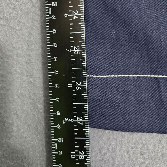 LOFT Navy Straight Leg Pants - Picture 10 of 13